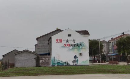 天柱新农村墙绘