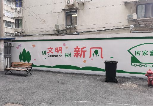 天柱社区墙绘